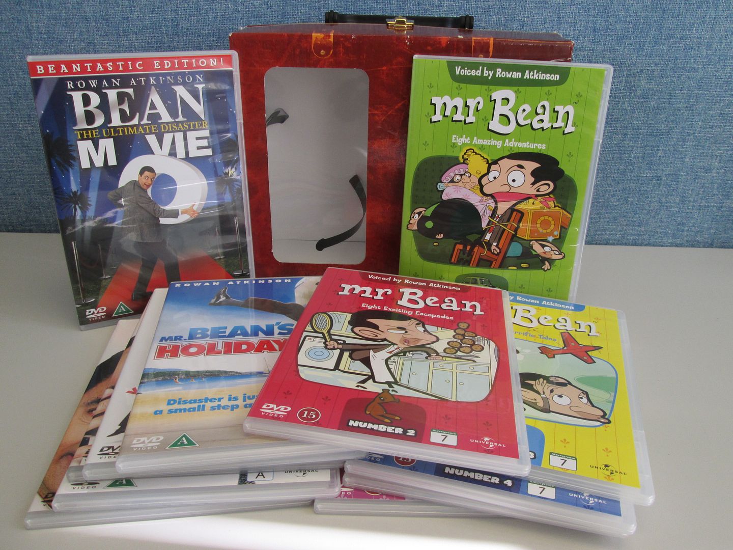 MR BEAN The Complete TV Series, Cartoons & Films 12DVD (Box Set Suitcase) R2 eBay